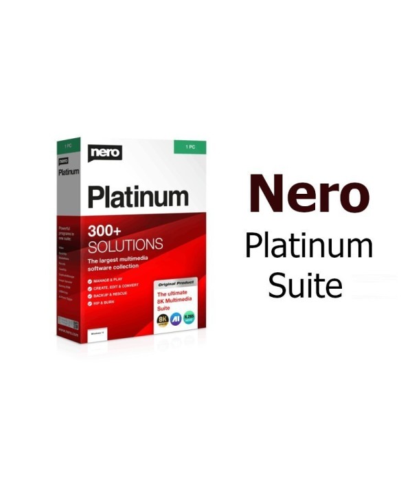 Nero Platinum Suite 1 Jahr / 1 PC Key GLOBAL